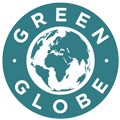 green globe logo 120